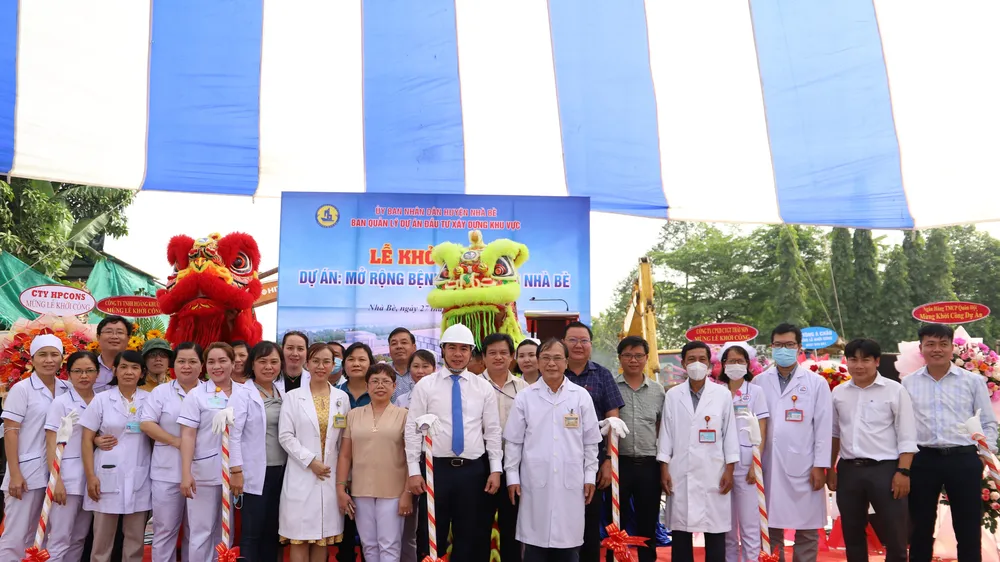 Nhà Bè khởi công hai dự án trọng điểm