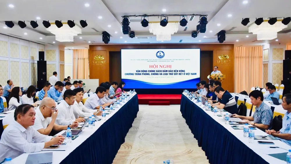 Hội nghị vận động chính sách bảo đảm bền vững chương trình phòng, chống, loại trừ sốt rét ở Việt Nam.