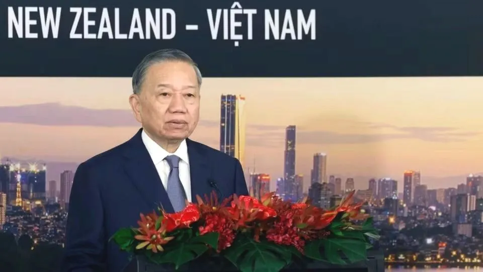 Tổng Bí thư, Chủ tịch nước Tô Lâm dự Hội nghị bàn tròn doanh nghiệp New Zealand - Việt Nam