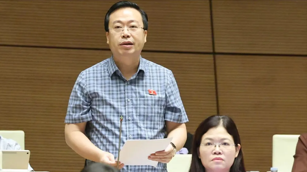 Đại biểu Nguyễn Đại Thắng (Hưng Yên). Ảnh: QUANG PHÚC