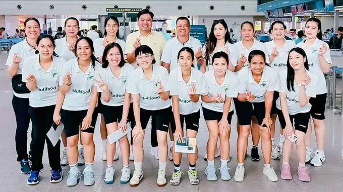Đội bóng chuyền nữ TPHCM sẽ có chương trình thi đấu tại Philippines vào cuối tháng 8 (Ảnh: HVF)