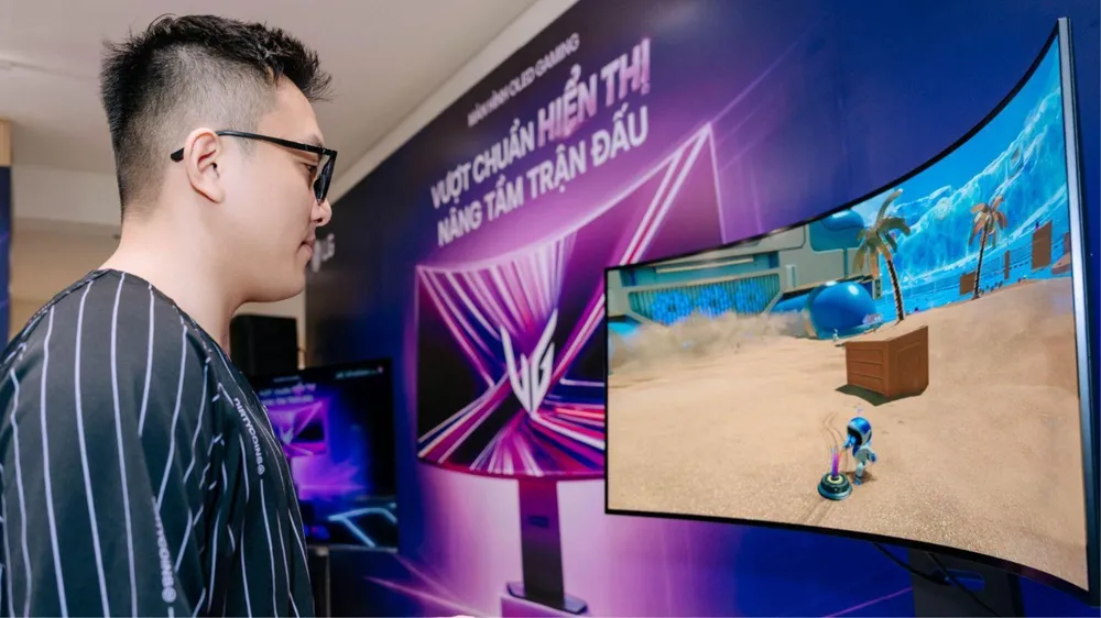 Man hình LG với chế độ kép Dual-Mode 165Hz/330Hz kết hợp cùng AI tối ưu trải nghiệm gaming.
