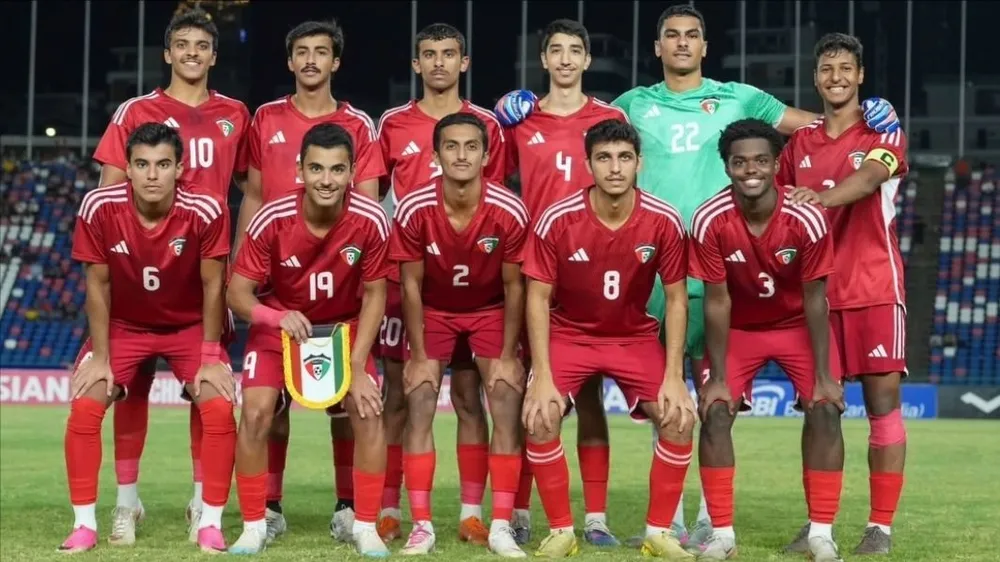 Bóng đá trẻ Kuwait quyết tâm tạo bất ngờ tại ASIAD 20 - 2026 (ẢNH: KFA)