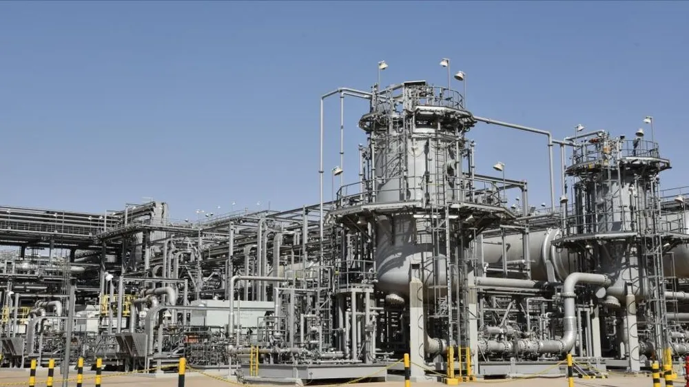 Cơ sở dầu mỏ của Tập đoàn Saudi Aramco tại Dammam, Saudi Arabia. Ảnh: XINHUA 