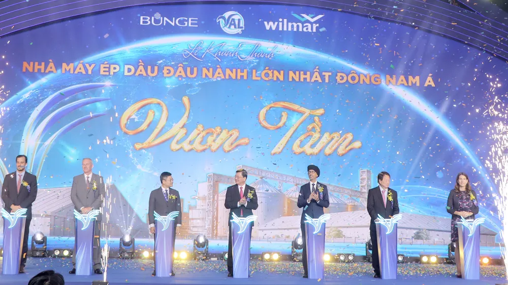 Tổ hợp ép dầu đậu nành hàng đầu Đông Nam Á khánh thành dây chuyền 2