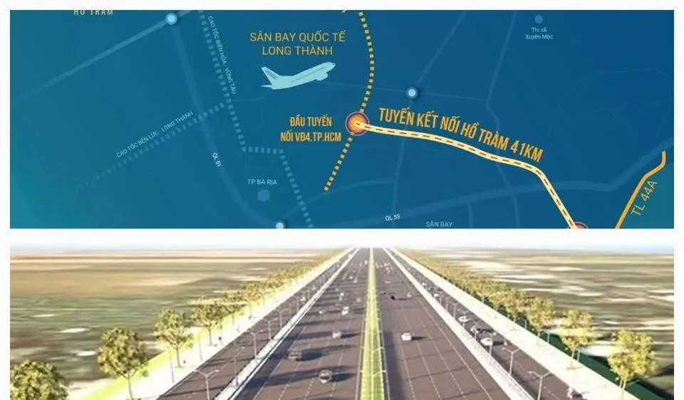 Xã Hồ Tràm (TPHCM) lấy ý kiến cộng đồng về quy hoạch đường cao tốc đô thị