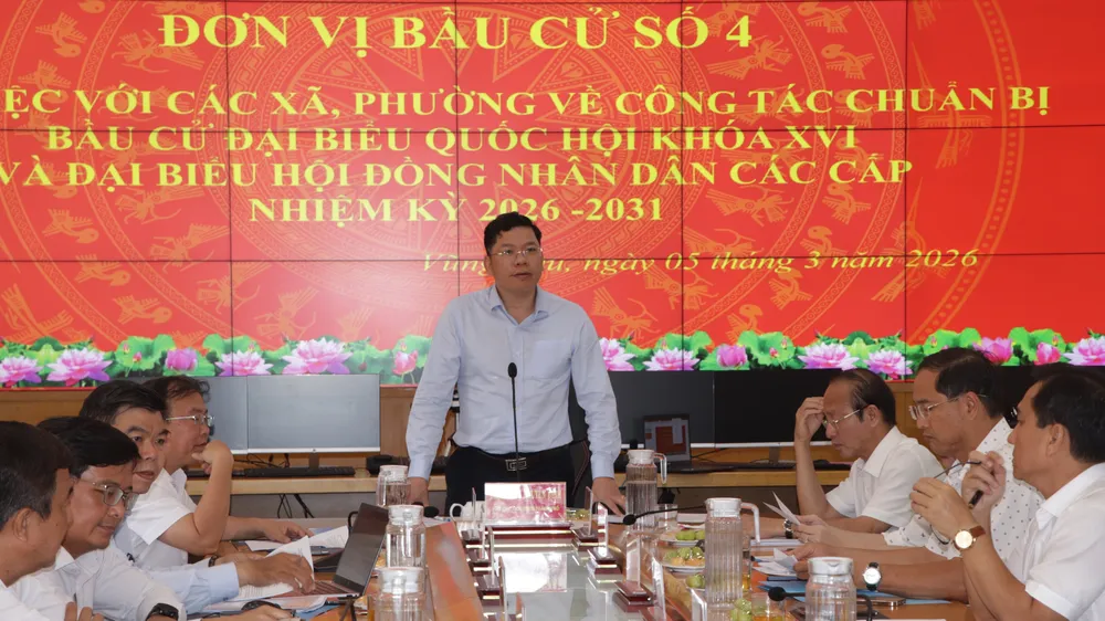 Tập trung rà soát các nhiệm vụ, tổ chức tốt công tác bầu cử