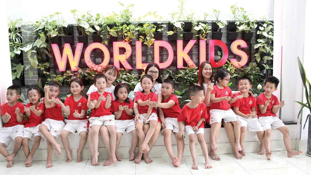Hệ thống trường mầm non Worldkids: Tạo nền móng đầu tiên cho con trẻ