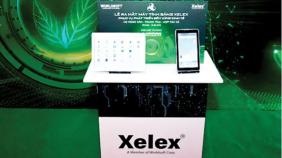 Máy tính bảng Xelex phục vụ phát triển kinh tế nông thôn