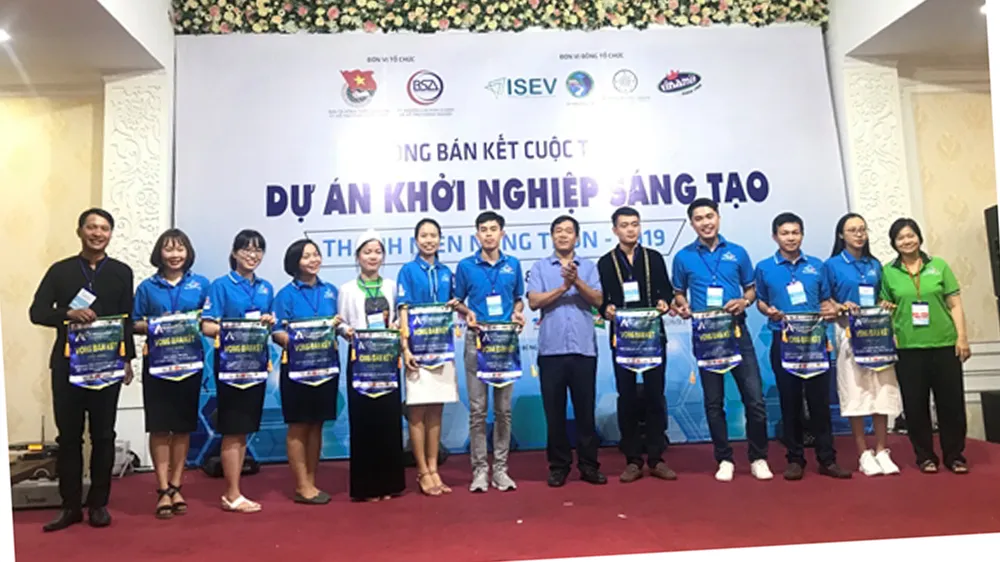 Vòng bán kết cuộc thi khởi nghiệp cho thanh niên nông thôn