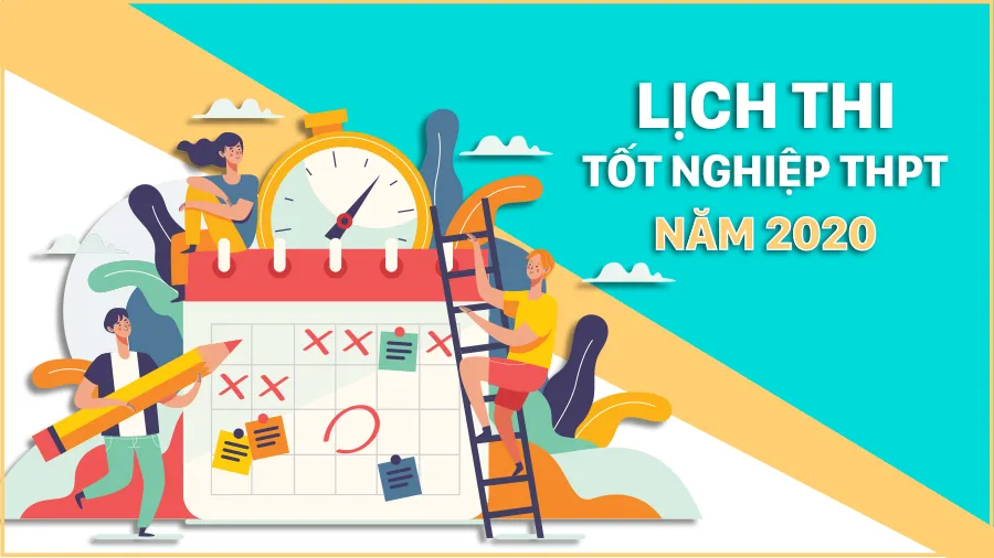 Lịch thi tốt nghiệp THPT năm 2020