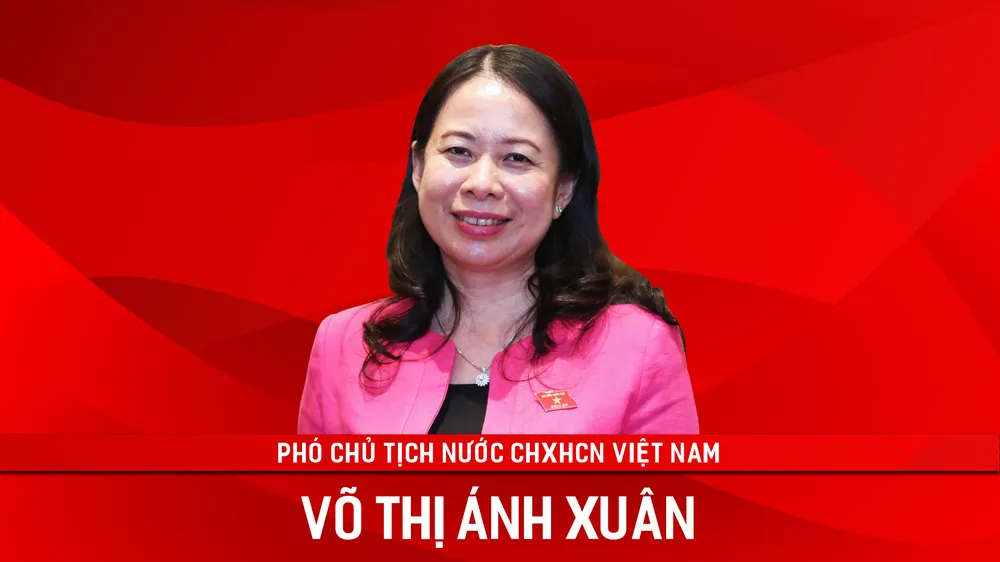 Phó Chủ tịch nước Võ Thị Ánh Xuân