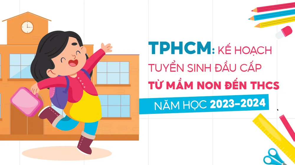 TPHCM: Kế hoạch tuyển sinh đầu cấp năm học 2023-2024