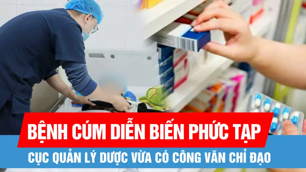 Đảm bảo có đủ thuốc điều trị cúm