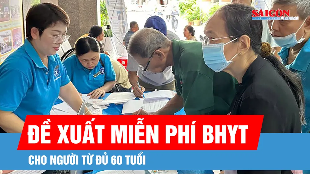 TPHCM đề xuất miễn phí bảo hiểm y tế cho người từ đủ 60 tuổi 