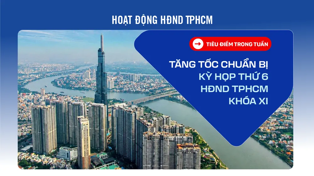 Tăng tốc chuẩn bị Kỳ họp thứ 6 HĐND TPHCM khóa XI