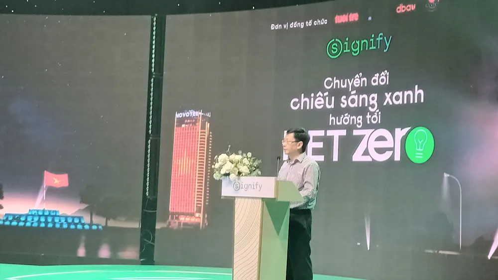 Chiếu sáng xanh góp phần giảm khí thải ra môi trường