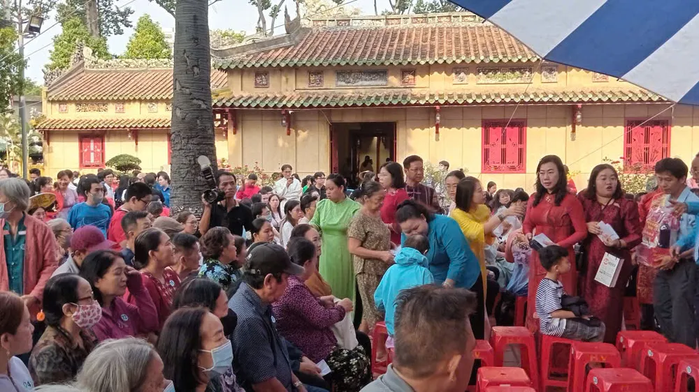 Nhiều hoạt động ý nghĩa trong Ngày hội “Xuân đoàn kết - Tết nghĩa tình" tại phường Gia Định