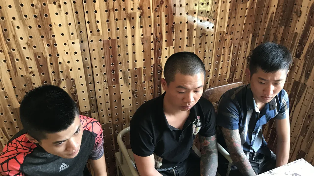 Các đối tượng trong vụ án vừa bị công an Gia Nghĩa triệt phá