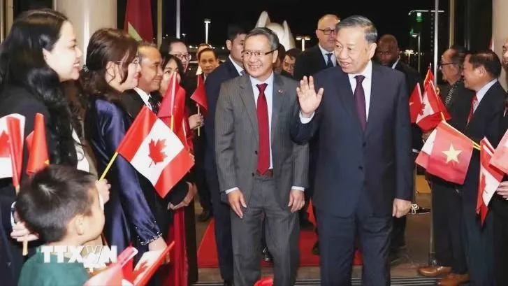 Tổng Bí thư, Chủ tịch nước Tô Lâm bắt đầu thăm cấp Nhà nước tới Canada