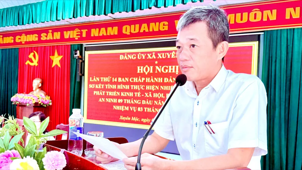 Xã Xuyên Mộc dồn lực hoàn thành nhiệm vụ năm 2026