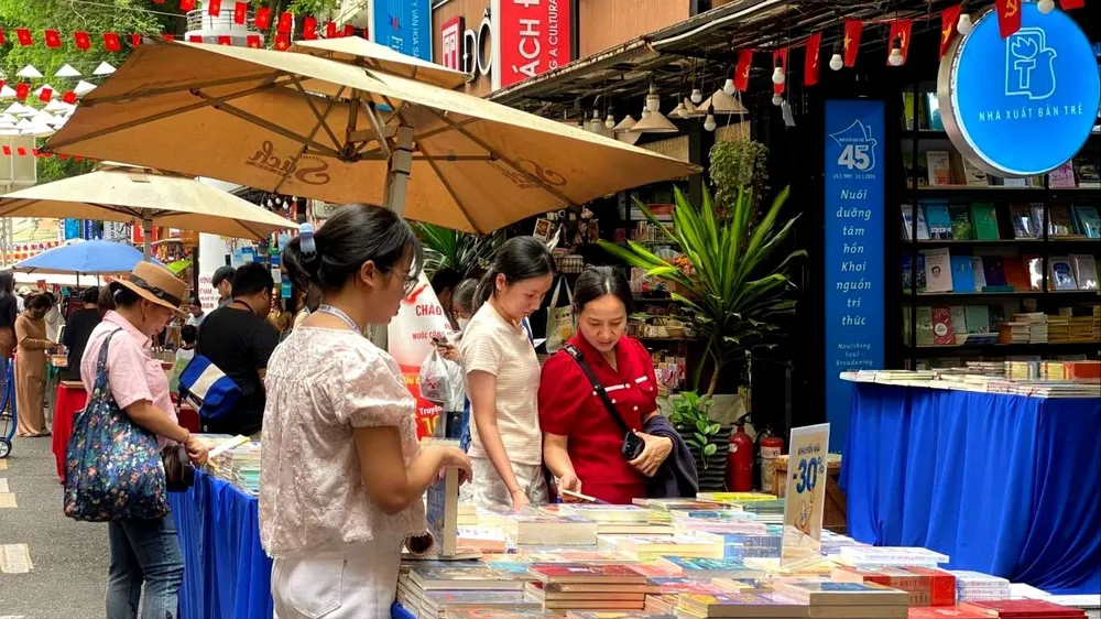 Hội sách “Văn hóa Việt Nam qua những trang sách” tại Đường sách TPHCM sắp tới sẽ có nhiều hoạt động phong phú. Ảnh: Đường sách TPHCM