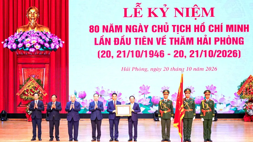 Kỷ niệm 80 năm ngày Bác Hồ lần đầu tiên về thăm Hải Phòng