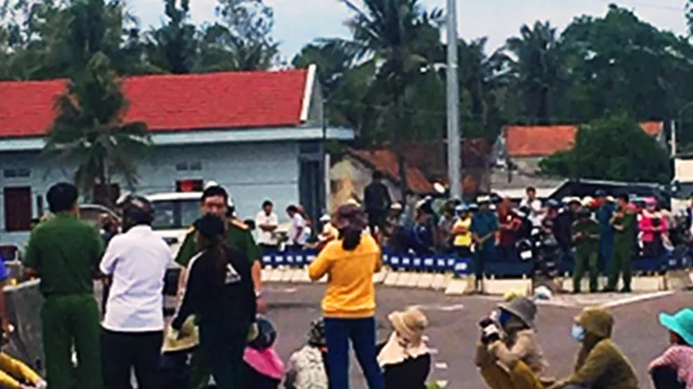 Người dân chặn QL1A phản ứng dự án nhà máy chế biến thủy sản nguy cơ gây ô nhiễm