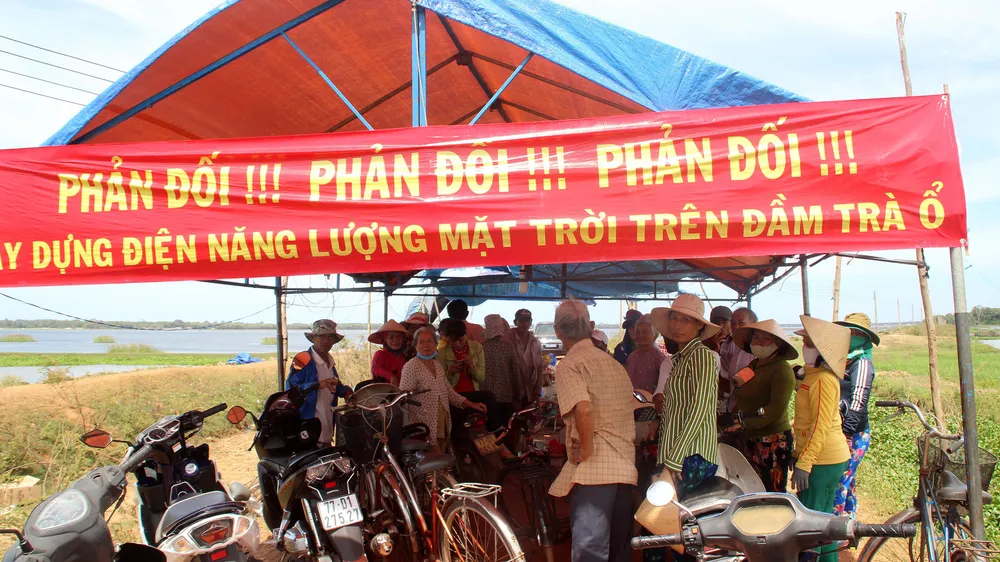 Dự án điện mặt trời đầm Trà Ổ mới chỉ phê duyệt chủ trương báo cáo đầu tư