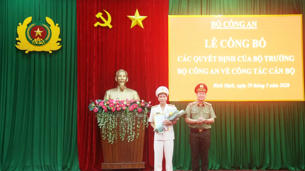 Đại tá Võ Đức Nguyện giữ chức Giám đốc Công an tỉnh Bình Định