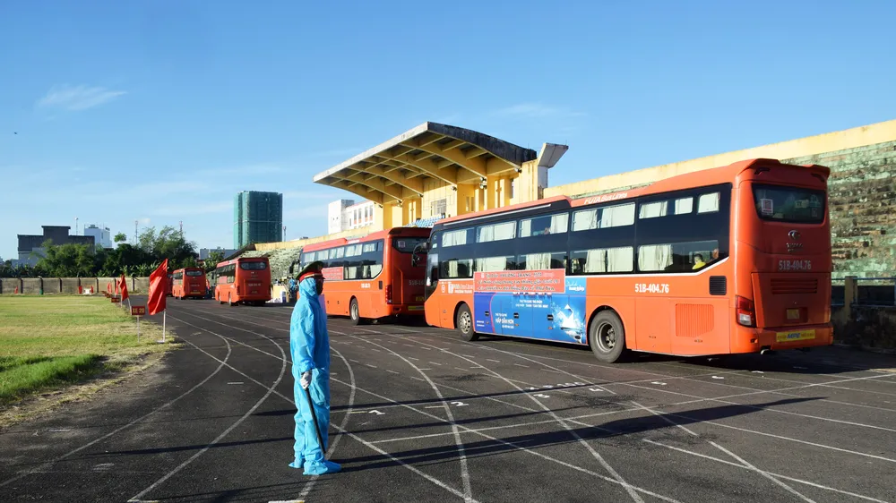Phú Yên duy trì đón người dân ở TPHCM về quê