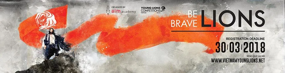 Vietnam Young Lions 2018: Tìm thí sinh sáng tạo hàng đầu thế giới
