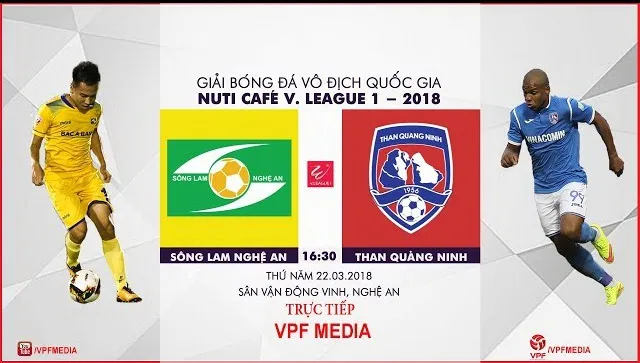 SLNA - Than Quảng Ninh 2-2: Cầm chân chủ nhà