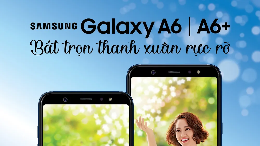 Đặt mua Samsung Galaxy A6 và A6+ với nhiều ưu đãi hấp dẫn