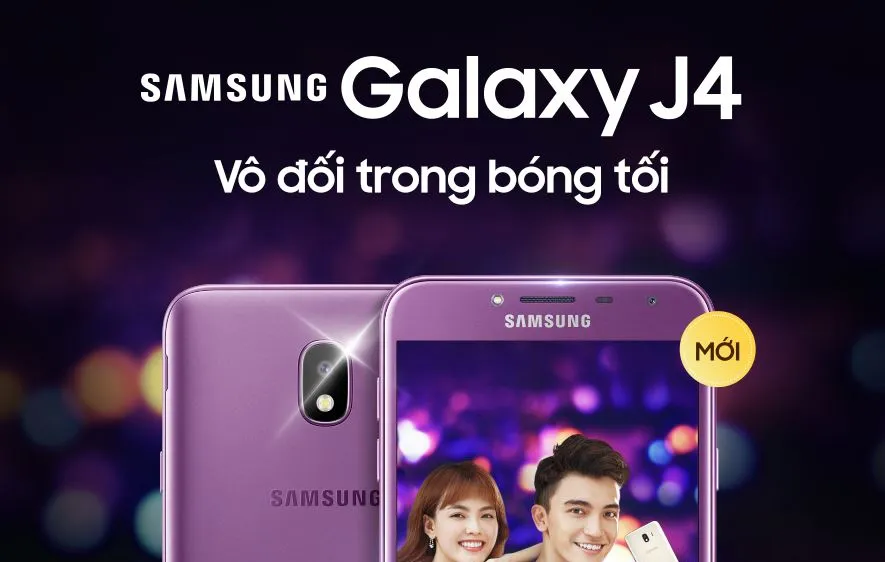 Samsung Galaxy J4 chụp tối hiệu quả 