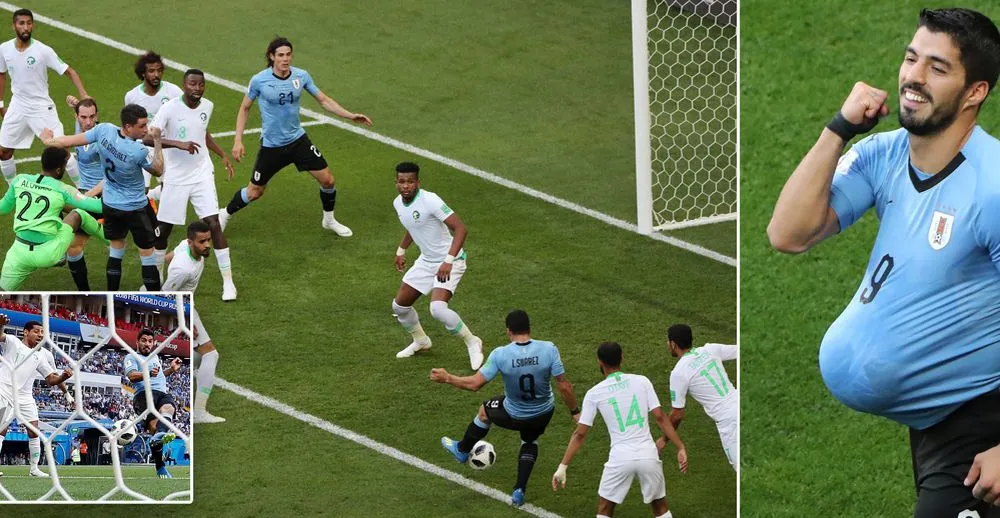 Bảng A, Uruguay - Saudi Arabia 1-0: Suarez đưa Uruguay vào vòng trong