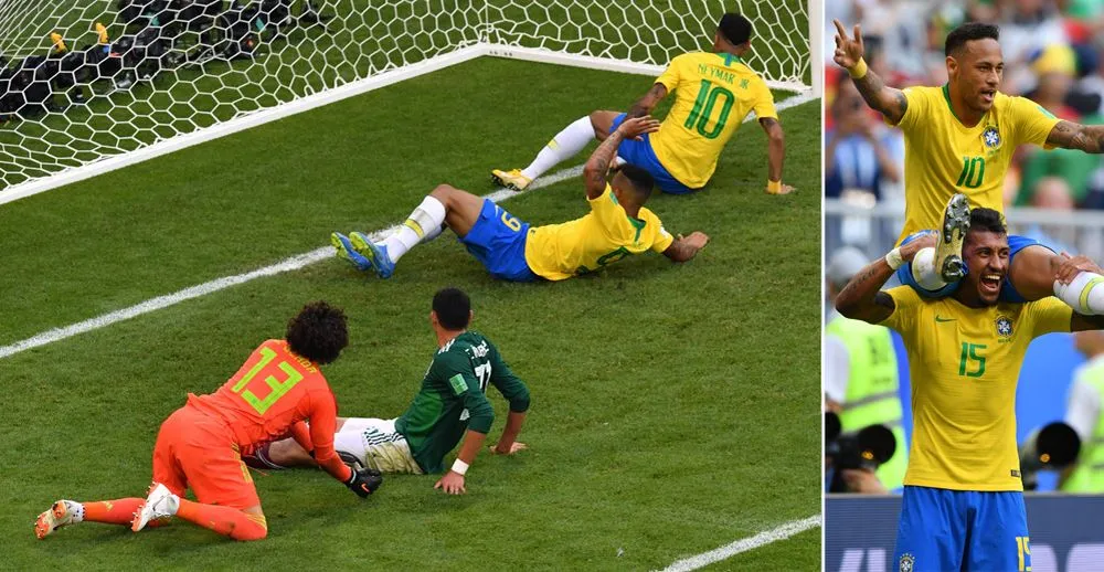 Vòng 1/8, Brazil - Mexico 2-0: Vũ điệu mang tên Neymar, Firmino