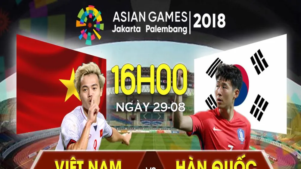 Trận bán kết ASIAD 2018 giữa Olympic Việt Nam và Olympic Hàn Quốc được trực tiếp trên phần mềm Onme