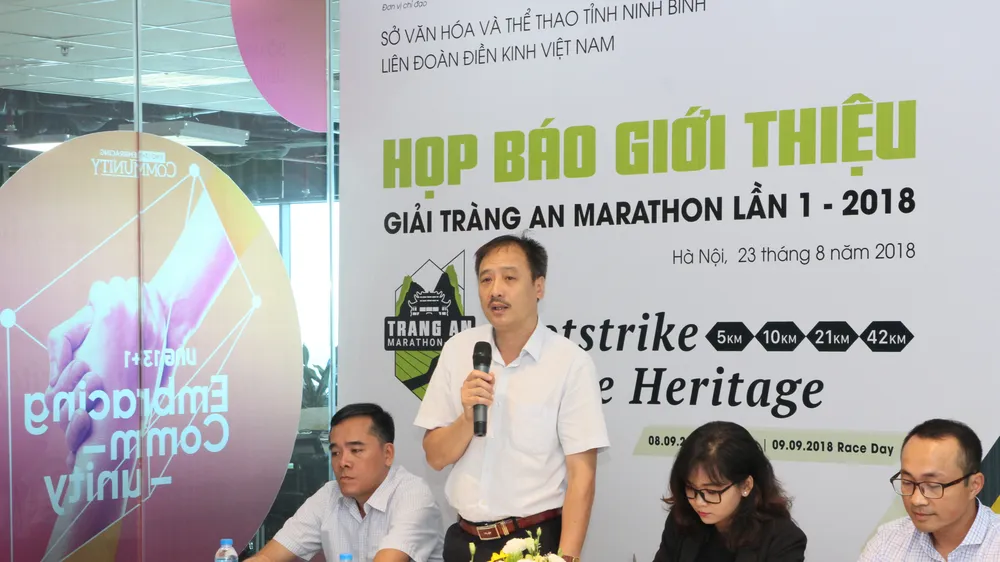 Khoảng 800 VĐV dự Tràng An Marathon lần thứ 1- 2018