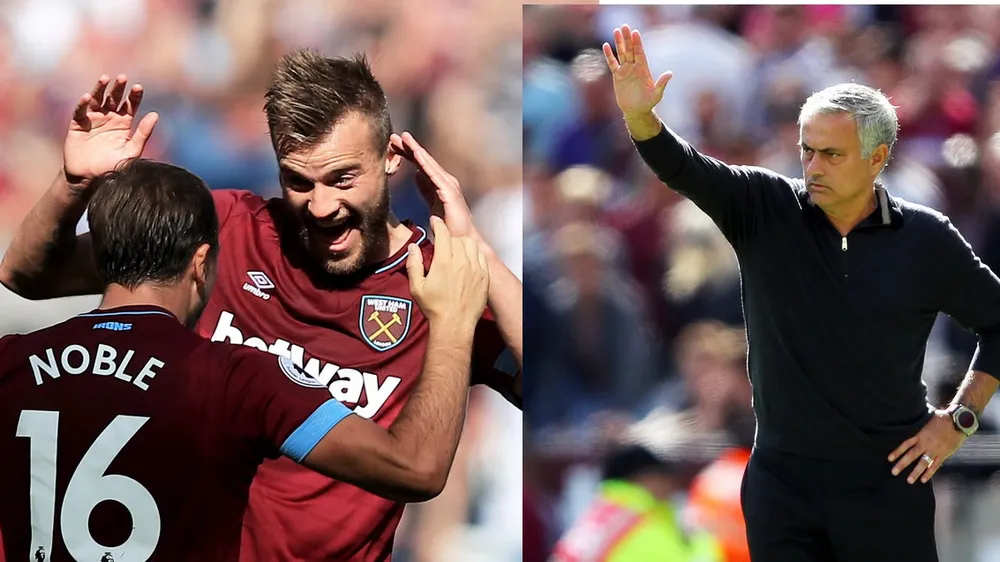 West Ham - Man United 3-1: Anderson và Arnautovic nhấn chìm Mourinho