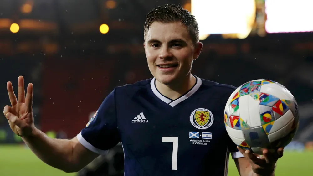 Scotland - Israel 3-2: Người hùng James Forrest lập hattick