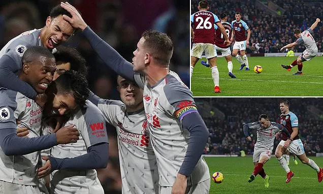 Burnley - Liverpool 1-3: Jack Cork khai màn, Milner, Firmino, Shaqiri ấn định chiến thắng