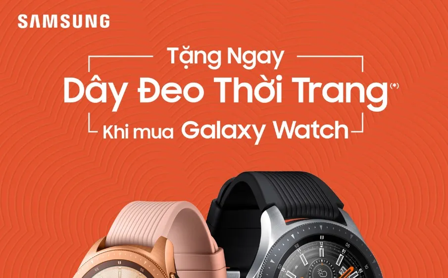 Samsung Galaxy Watch đến Việt Nam 