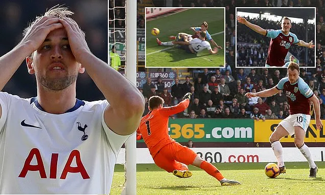 Burnley - Tottenham 2-1: Harry Kane nổ súng nhưng Chris Wood, Ashley Barnes giành chiến thắng
