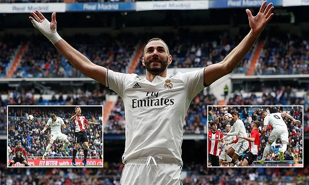 Real Madrid - Bilbao 3-0: Benzema lập hattrick, HLV Zidane quyết giành ngôi Á quân của Atletico