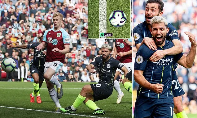 Burnley - Man City 0-1: Sergio Aguero ghi bàn, HLV Pep Guardiola đòi lại ngôi đầu từ Liverpool
