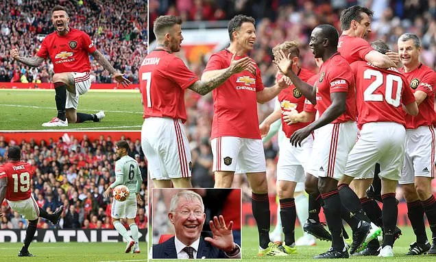 Huyền thoại Man United - Bayern Munich 5-0: Khi Solskjaer, Yorke, Butt, Saha, Beckham thăng hoa