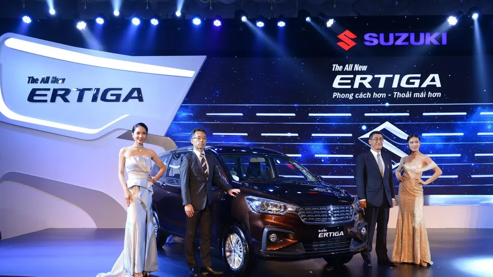 Suzuki trình làng Ertiga 7 chỗ hoàn toàn mới 