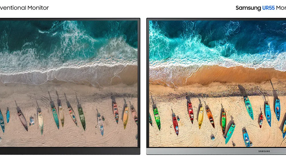 Màn hình UHD Samsung dùng cho thiết kế đồ họa và giải trí