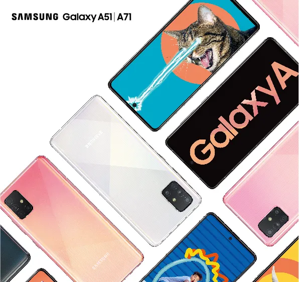 Galaxy A71 và Galaxy A51 phiên bản Hồng Crush Trendy